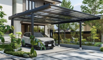 外構-カーポートやサイクルポート